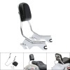 TCMT Upright Sissy Bar Backrest Fit For Harley Softail FXLR