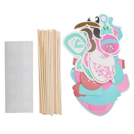 Baby Shower Decorations Girl, 25 PCS Pink Baby Shower Photo Booth Props and IT’S A GIRL Confetti for Baby Shower Favor
