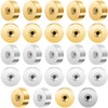 JYvivid 24 Pcs Flat Earring Backs for Studs, Flat Backs