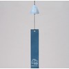 Iwachu 27166 Wind Chime, Bubbles, Silver/Sky Blue, Φ2.0 x (H)