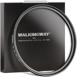 Walking Way 40.5MM Soft Focus Filter White Pro Mist Diffusion Filter Ultra Light Dreamy Fog Effect Circular Lens Filter Softening Diffuser for Video/Vlog/Portrait Photography