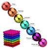 SHANDABULIU 252 Pcs Juguetes Apilables, Bolas de Colores para Aliviar