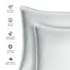 Tafts Pillow Cases Standard Size - Pure 100% Viscose Derived