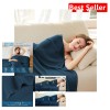 Cooling Blanket Made from 100% Bamboo, Soft & Breathable, Ideal