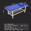 미용침대 한의학 침술 때밀이 침대 목욕탕 스파 베드 [4. 120x60x65+선반포함+구멍없음]