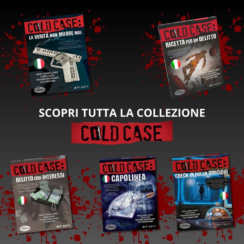 ThinkFun - Cold Case 5: Check in per un omicidio,