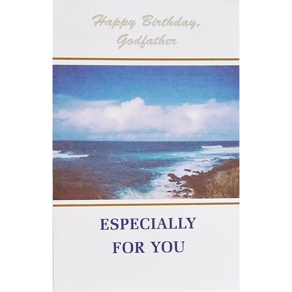 Happy Birthday Godfather Greeting Card - Wishing You A Wonderful Day