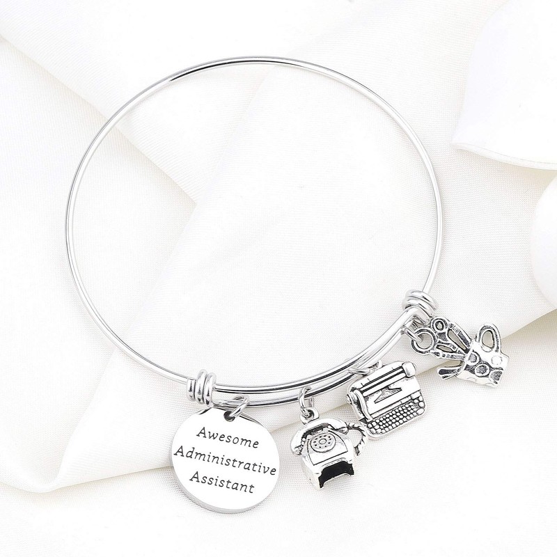 bobauna - Pulsera de Secretario para Asistente administrativo, Regalo de
