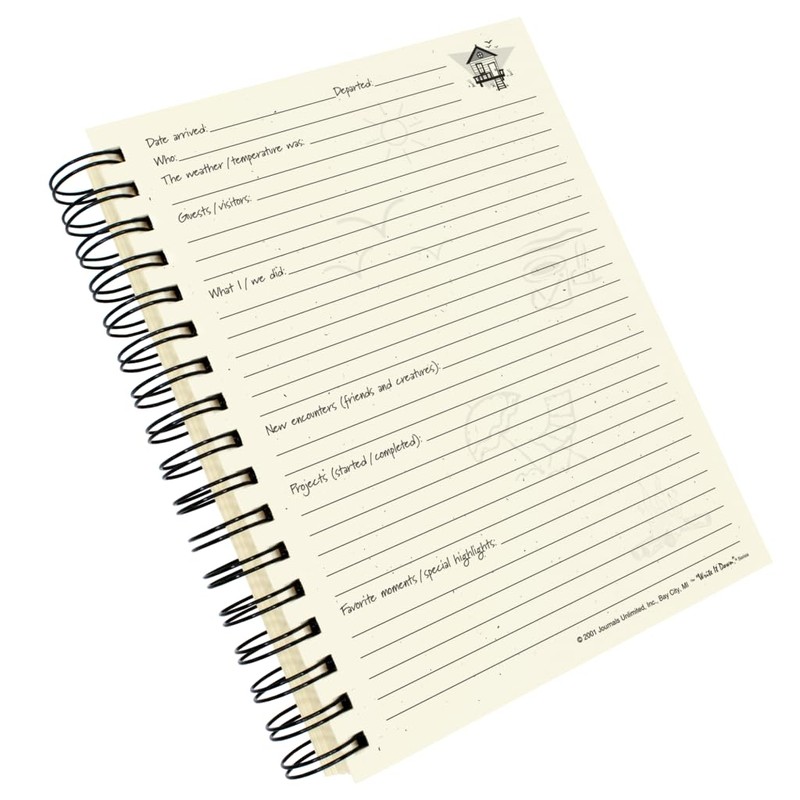 Write it Down series by Journals Unlimited, Guided Journal, R