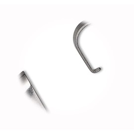 New 100 Stainless Steel 10x6mm Ice Pick Pinch Bails with 9mm Grip Length for DIY Crafts and Jewelry Making LU06171MAR