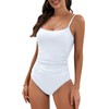COLIZERE Traje de Baño de Una Pieza Mujer Bañador con