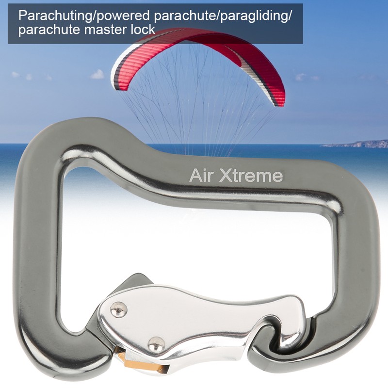Outdoor Climbing Parachute Master Lock Carabiner Dedicated Paraglider Main Hook