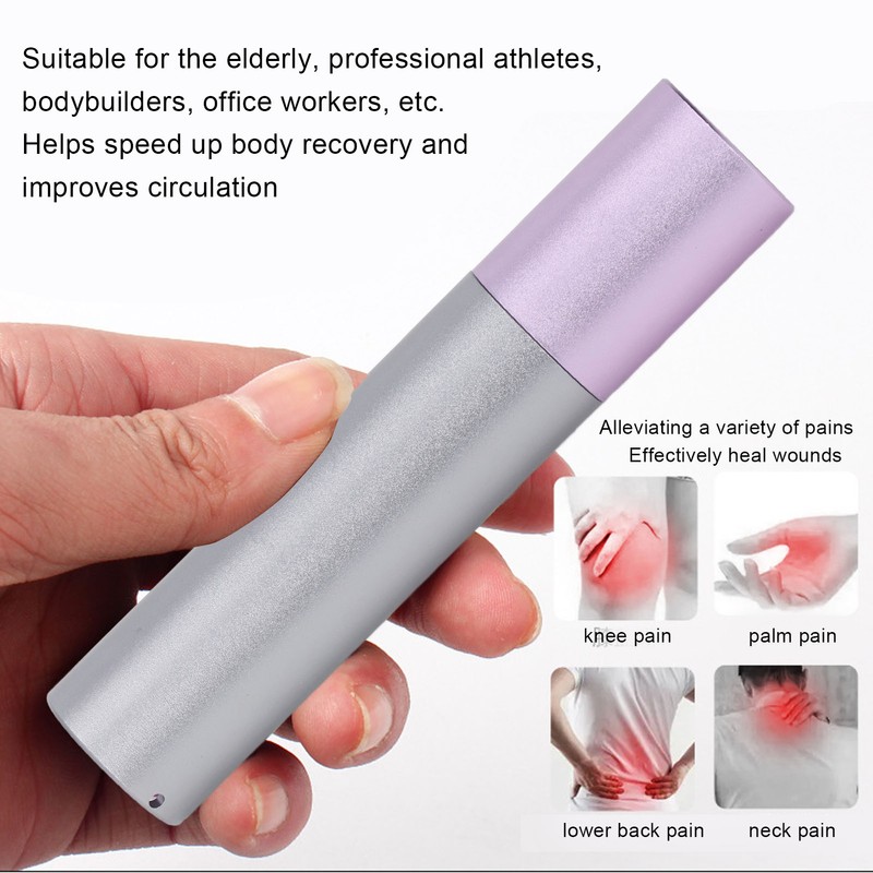 Near Infrared Lighting Treatment Torch 630 660 850nm Purple Cover