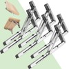 16 Inch Folding Brackets, 6 Packs Fold Down Shelf Brackets