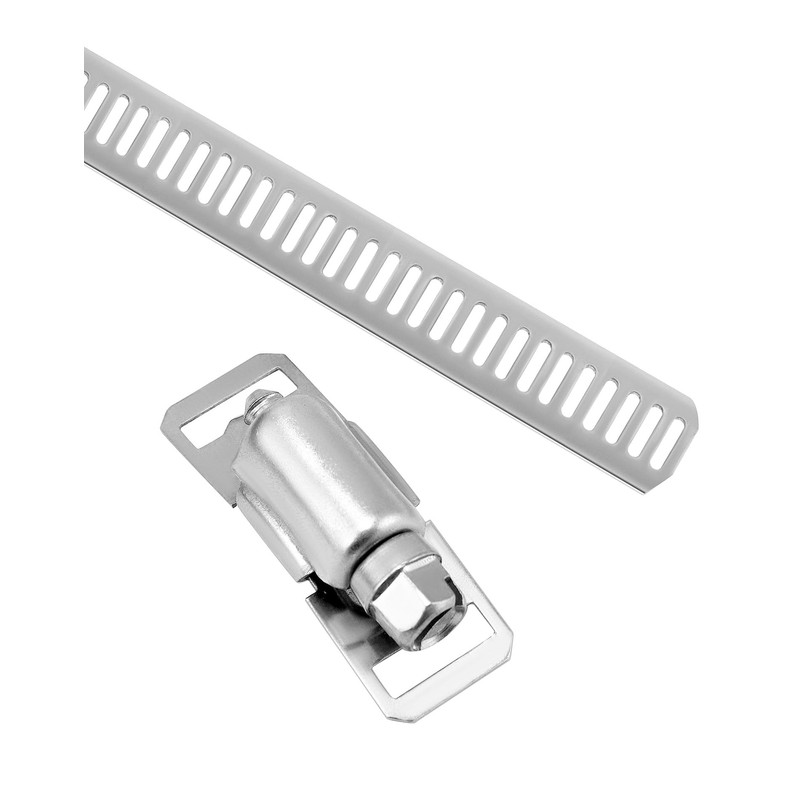QWORK® 304 Stainless Steel Adjustable Hose Clamps, Hose Clamps 5