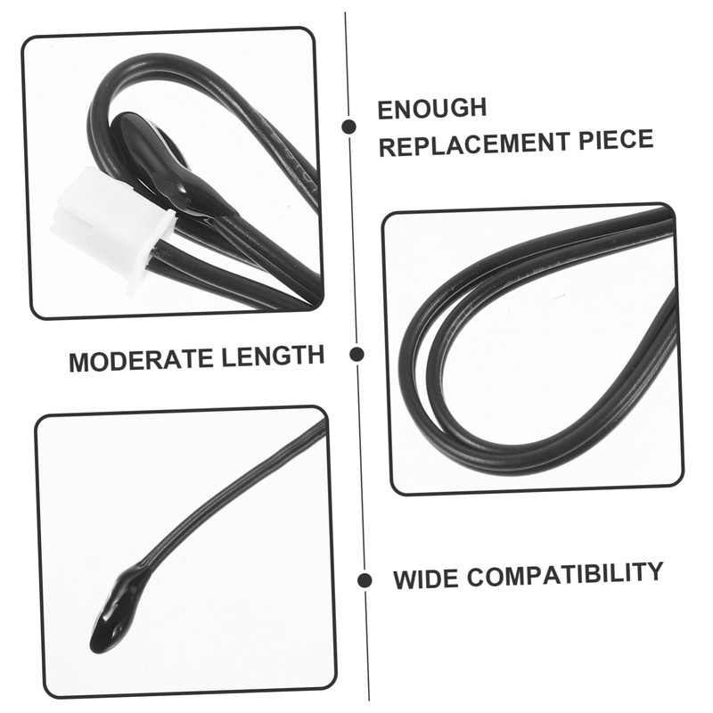 HOMOCONO Air Conditioner Thermistor Sensor Temperature Probe Rubber Head Waterproof