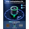 TECXERLLON Smart Car Air Freshener Diffuser with Star Light