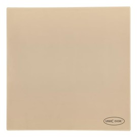 Unicook - Piedra de pizza extra grande de 18 pulgadas, piedra de hornear cuadrada para horno y parrilla, pizzera resistente para pan y pizza, olla de cerámica resistente a los golpes térmicos