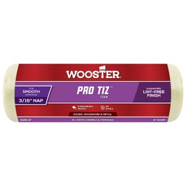 Wooster Brush R265-9 Pro Tiz Paint Roller, 3/16 in Nap, 9 in L, Foam Cover Phenolic Core, 9-Inch, Yellow