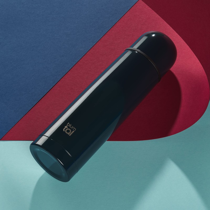Blumtal Eifel Stainless Steel, Leak-Proof Thermos Flask with Drinking Cup