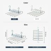 Tamatoshi 6 Trouser Hangers, Stainless Steel, Bottom, Slack Hanger, Slim,