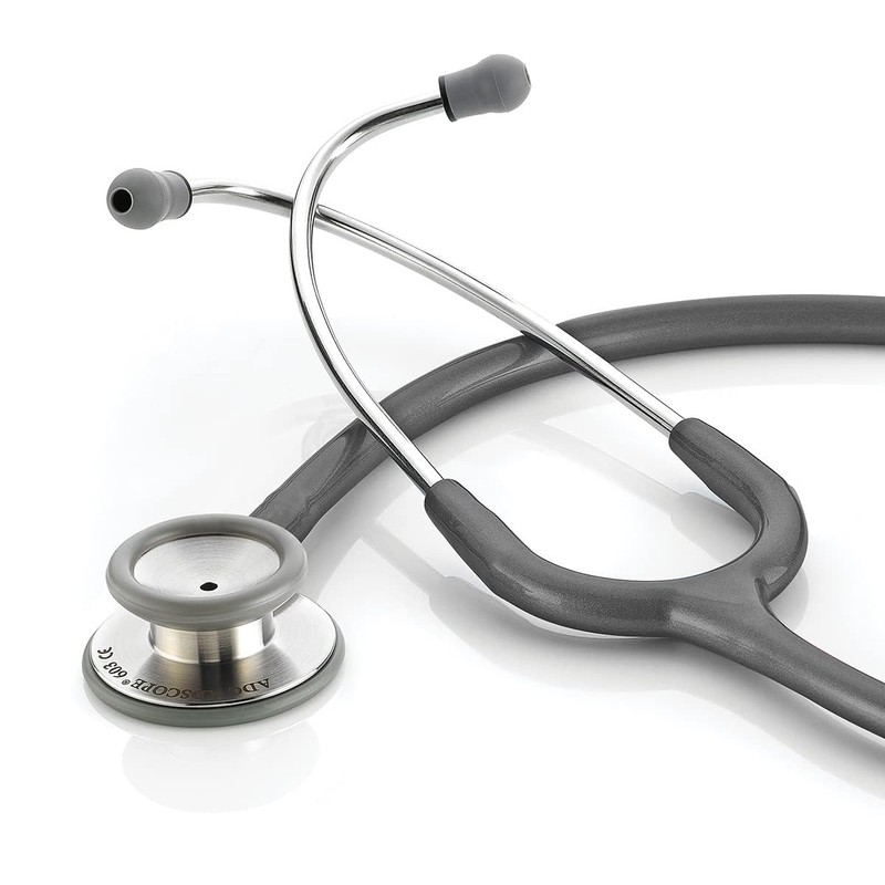 ADC Adscope 603 - Clinician Stethoscope - Metallic Gray