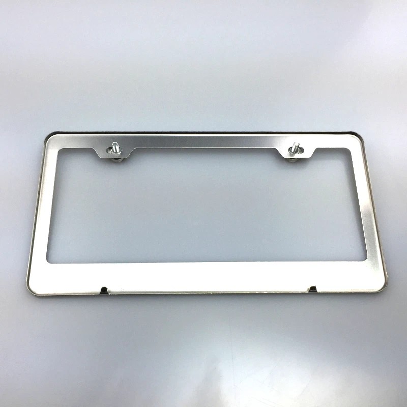 KA T304 Chrome Bentley Logo Black Letter Laser Etched Engraved