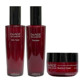 Charmzone The Age Red Edition Firming 3-Piece Set, 1 Set / 참존 디에이지 레드 애디션 탄력 3종세트, 1세트