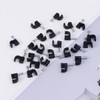 Hemobllo Cable Clips - 100 Pcs 5mm Cable Wire Clips