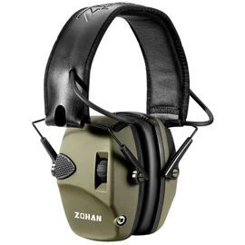 ZOHAN 054 Electronic Shooting Ear Defenders,Active Noise Reduction Safety Earmuff,Tactical Headset Sound Amplification Hearing Protection for Hunting,Ideal for Outdoor Airsoft Sport