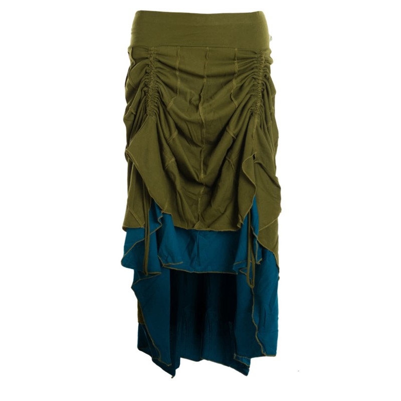 Vishes - Alternative Clothing - Long Women's Skirt Long Adjustable
