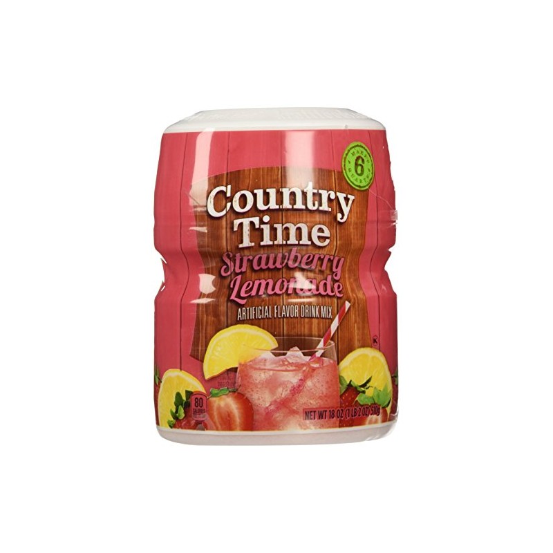 Country Time Strawberry Lemonade Drink Mix, 18 Ounce