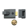 Yale Locks 89DMGPB Deadlock Nightlatch DMG Brass Cylinder 60mm Backset
