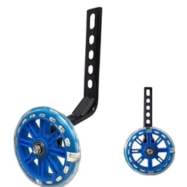 POOSR Kids Training Wheels for 20 Inch Bike Flash Bike Training Wheels Bicycle Training Wheels with Stabilizers Mounted Kit