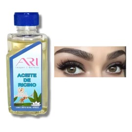 Ari Aceite De Ricino Estimulante De Cejas Y Pestañas 50ml                                                                                             