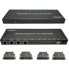 Conversions Technology HDMI Splitter/Extender | 1x4 HDMI Splitter Over POE