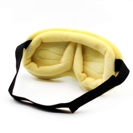 Wild Essentials Infinity Fleece Luxury Sleep Mask - Mellow Yellow