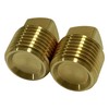 C CLINK 1/2" NPT Solid Brass Drain Plugs commonly Used