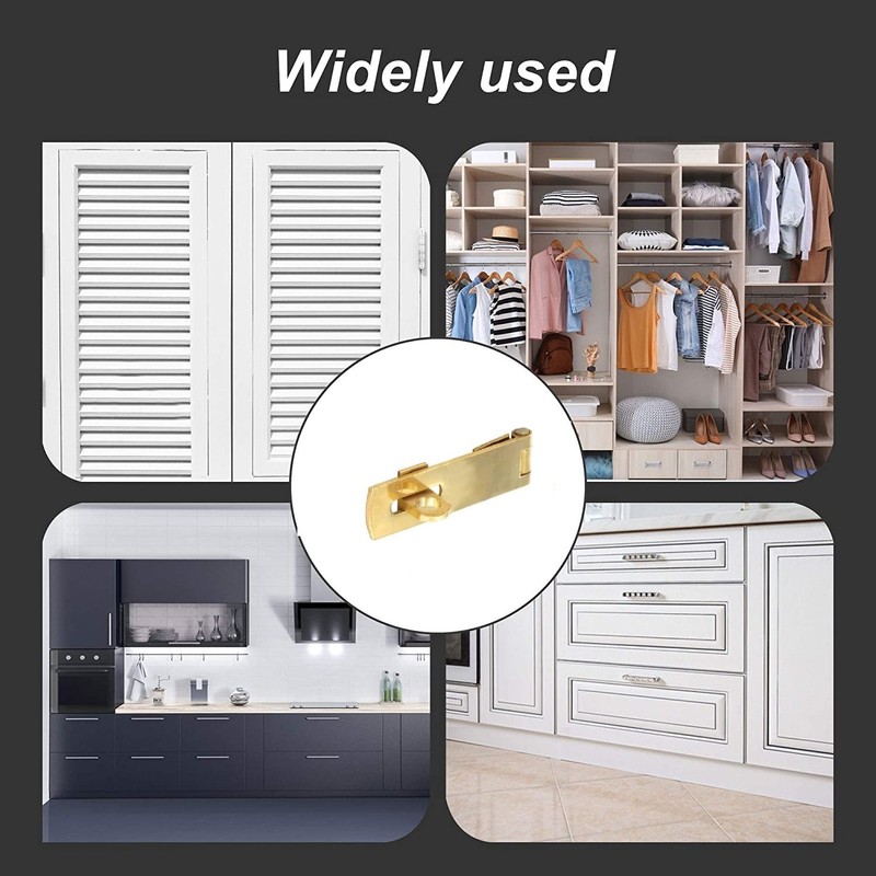 TERF® Solid Brass Hasp and Staple Set 38mm [ 1.5
