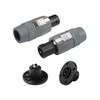 PNGKNYOCN Audio Speaker Plug Kit, Twist Lock NL4FC Speakon Cable