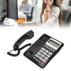 KXT8001CID Corded Telephone Caller ID Semi Hands Free Clear Display