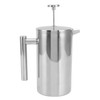 French Press Coffee Maker 304 Stainless Steel Double Wall Teapot