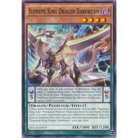 yu-gi-oh Supreme King Dragon Darkwurm - MACR-EN019 - Common - Unlimited Edition - Maximum Crisis (Unlimited Edition)