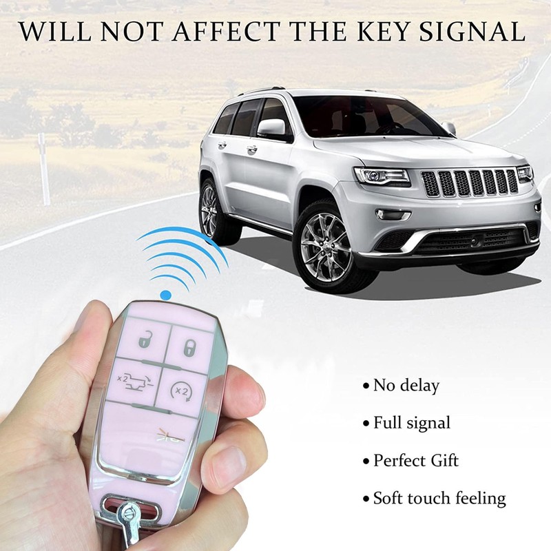 EJOAOJE Key Protective Shell for RAM Key Fob Cover with