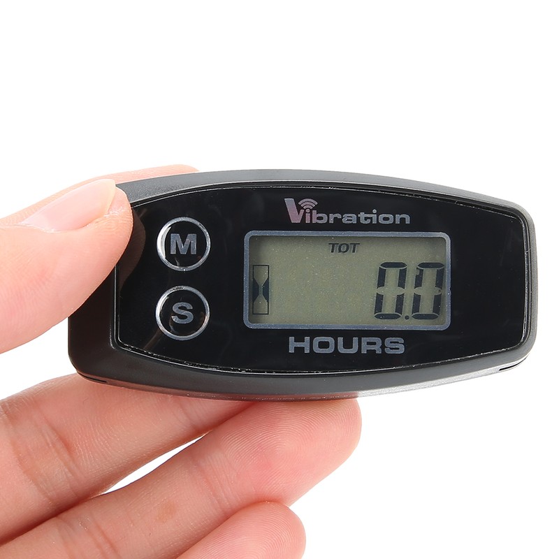 Hour Meter Waterproof Vibrating Wireless Timing System for Motorcycle ATV
