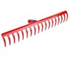 Polar 2256 Garden Rake Steel 5 mm 18 Teeth Length 70 mm Width 47 cm