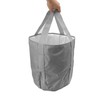 Foldable Foot Tub Polyester Double Layer Collapsible Camping Bucket with