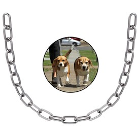 Stainless Steel Link Chain, 304 Stainless Steel Link Proof Coil Chain Heavy Duty Chains Hanging Safety Chain for Swing Plants Anti-Theft