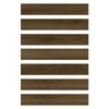 FloorPops 36-in by 6-in Dark Oak Peel and Stick Wood