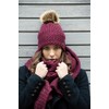 CHILLOUTS Women's Apple Hat Beanie Hat, rose